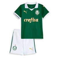 Camiseta Palmeiras Primera Equipación Replica 2024-25 para niños mangas cortas (+ Pantalones cortos)